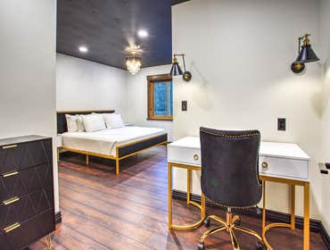 Airbnb/hotel We transformed a 4-bedroom, 3-bath home into an 8-bedroom, 8-bath Airbnb. Each room was designed with a unique theme, which made the proje