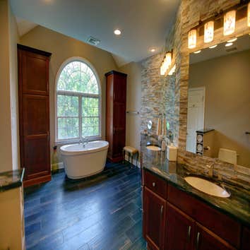 Custom master bath
