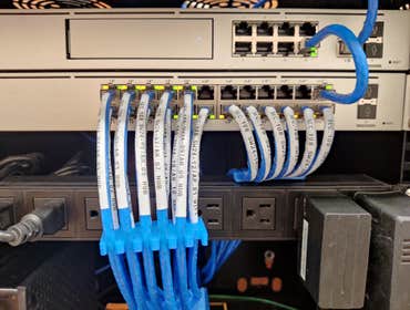 VET Center Project Complete security system and network infrastructure project for VET Center.