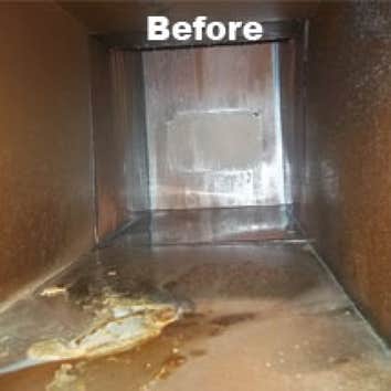 Various exhausts Kitchen exhaust cleaning from various places.
