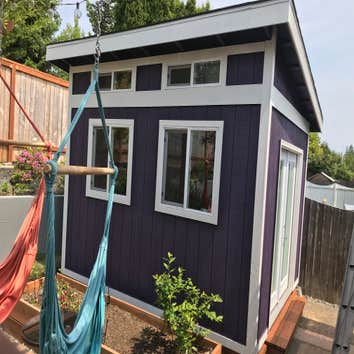 She shed
