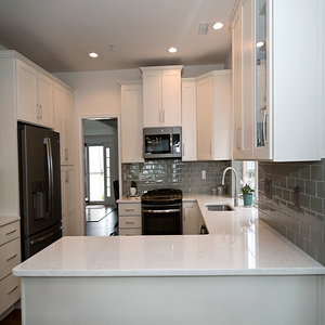 Elegant Sophistication Taneytown, MD
The homeowners asked our designer for a “simple white kitchen”, which she delivered in spades. This kitchen...