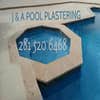 J & A Pool Plastering logo