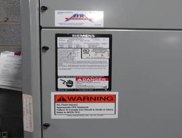 Molding Dynamics Inc.; power, lighting, machines, 1600 amp service upgrade