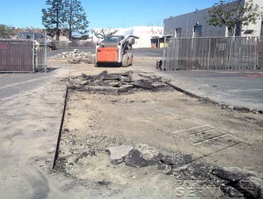 Asphalt Repiar This is a asphalt repair project that was performed by Empire Parking Lot Services in 2012. It included paving, seal coating, and parkin