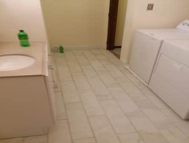 Photos by Better Home Improvement #11 Bathroom floor