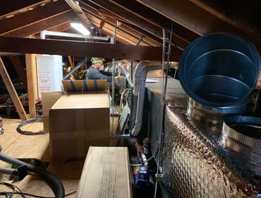 HVAC duct installation & insulation installation - Pasadena
