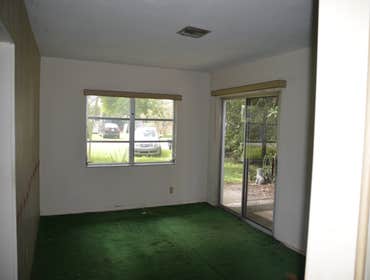 before front entry to house