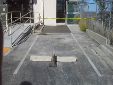 Finish concrete , lunch area