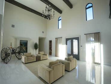 Custom Home Interior/ Exterior Paint & Finishes Painted the interior/ exterior walls and trim throughout house.