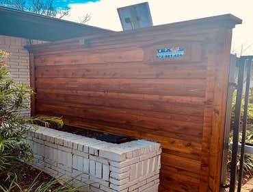 Fence and Pergola