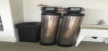 Whole house carbon filter and water softener combo installation in Phoenix