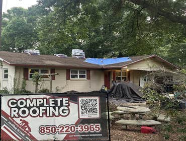 Photos by Complete Roofing LLC #1 New Roof Inastallation in Gulf Breeze, Florida