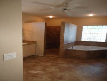 Project photos from Cadillac Tile Company L L C Here we have a good example of before[left side] and after photos, This is just a very small sample of 