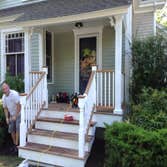 Roy strand job New front porch and new back patio