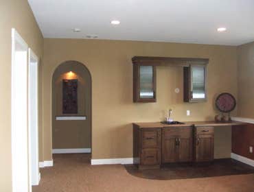 Rec room bar