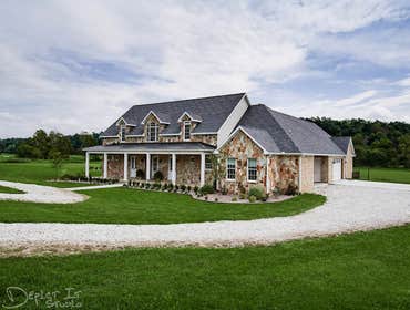 Ranch house 4500 sq. ft. home on one level, 22 acres, in ground pool.