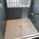 Replaced it with an oversized shower with intricate tile work
