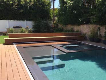 Pool motor bench