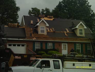 Reading, PA Complete New Roof This is a typical one day project for L & L Contracting, LP. We collaborated with the owner about shingle design and colo