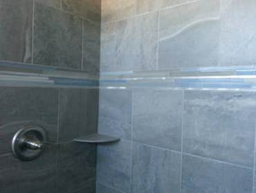 Tile shower