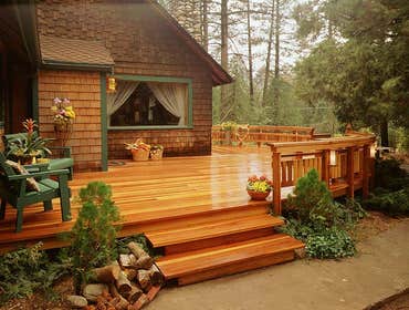 Redwood Deck