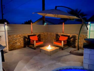 Photos by All Purpose Construction Services Inc #4 Back yard remodel