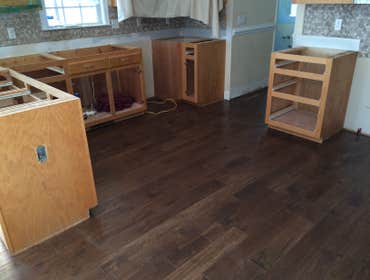 New kitchen flooring