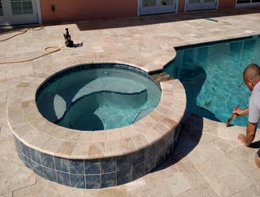 Seal-Away pressure washing sidewalk, driveway, & fence Before and after pictures pressure washing sidewalk, fence, & driveway. Call Seal-Away today to