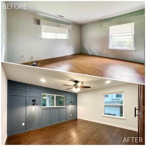 Before and After photos