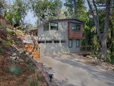Ladera Modern Custom Home Remodel This Eichler style home turned Modern custom full remodel built in the rolling hills of Ladera California with porcel