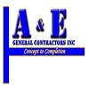 A and E General Contractors logo