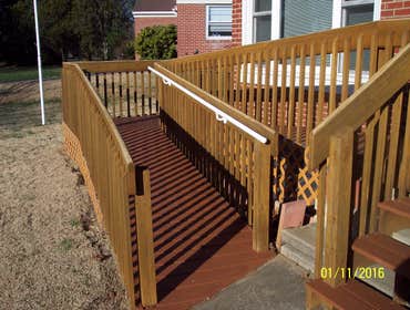 replaced deck boards