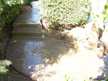 Stamped Concrete w/Borders
