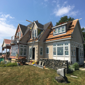 Custom Waterfront Home - Jamestown, RI (under construction) Complete tear down of existing home and all new construction with additional footprint