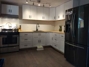 Photos by Superb LLC Pittsburgh #3 House remodeling.
Bathroom upgrading.
Stairs and wall updaiting