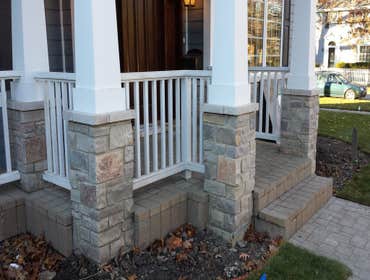 Stone post