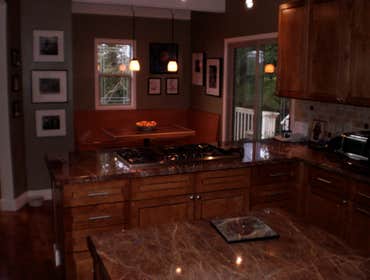 Kitchen and Nook Remodel Before and After