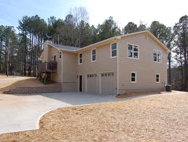 Fowler Homes Inc Garage addition and House Remodeling project. Garage addition for a whole house remodel in Woodstock Ga.