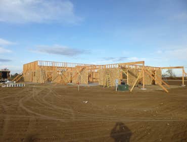 Building walls of Barn