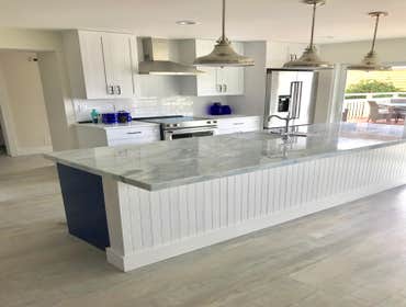 Beach House Renovation Jupiter Complete renovation of beach house in Jupiter involving structural, all new kitchen and bathrooms.