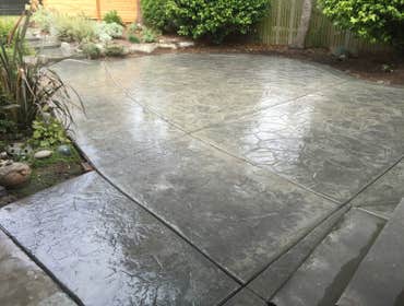 Stamped Patio