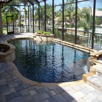 Project photos from Waters Edge Pools, LLC New Construction Swimming Pools