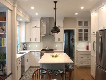 Best kitchen renovation project by Talon Construction Inc.