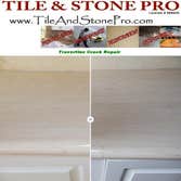Travertine countertop repair