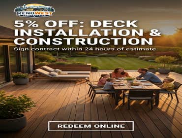 Save 5% (Sign in 24h)! Trusted deck and fence company near me offering fast deck installation. Don't overpay other deck companies!