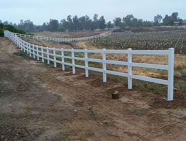 Vinyl Fence