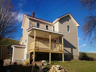 Exterior remodel after