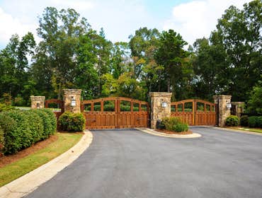 Iron and Wood Gate
