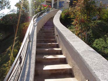 Chris Matthews Painting Project Exterior painting of two-story home and exterior wall fence, staining of deck, stairways and doors. San Diego, CA